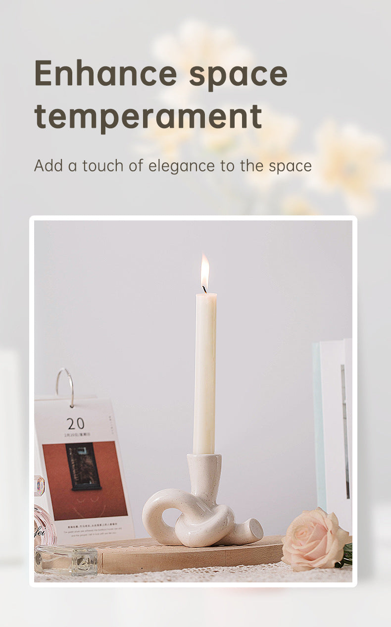 Bougeoir Céramique Minimaliste – MaisonZen eprolo