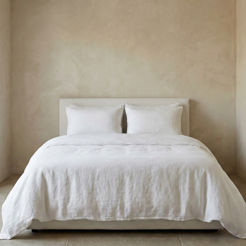 Linen Cotton Duvet Cover Sets The Tangerine Store