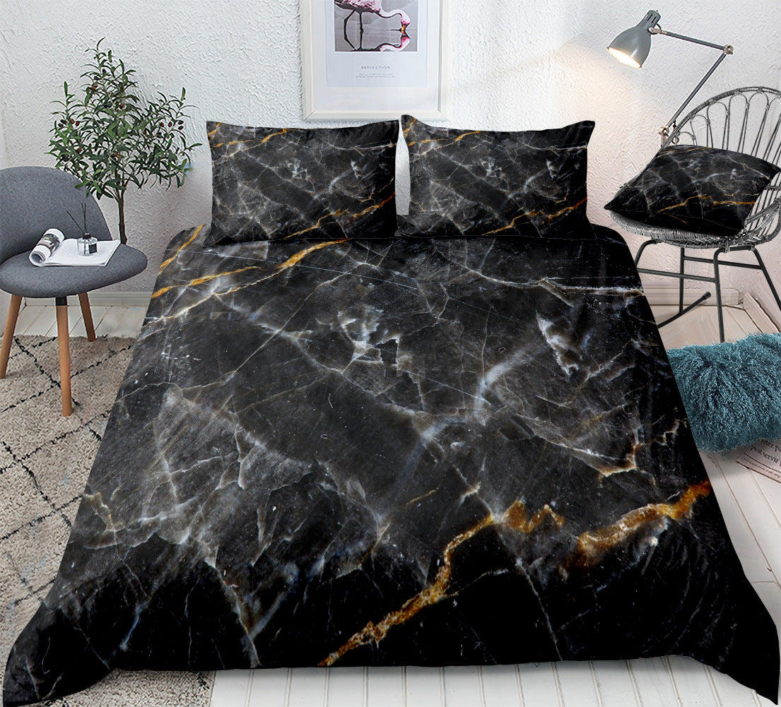 Parure de Lit Marbre Minimaliste – MaisonZen eprolo