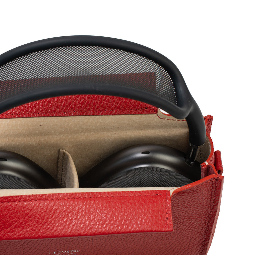Leather Case for AirPods Max - The Minimalist 3.0 Geometric Goods