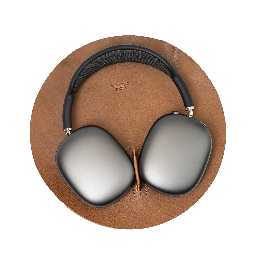 Leather Rest Station for AirPods Max Geometric Goods