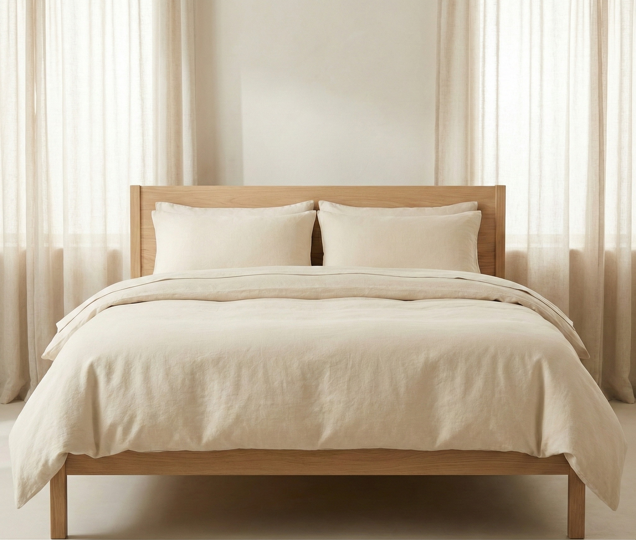 Linen Cotton Duvet Cover Sets The Tangerine Store