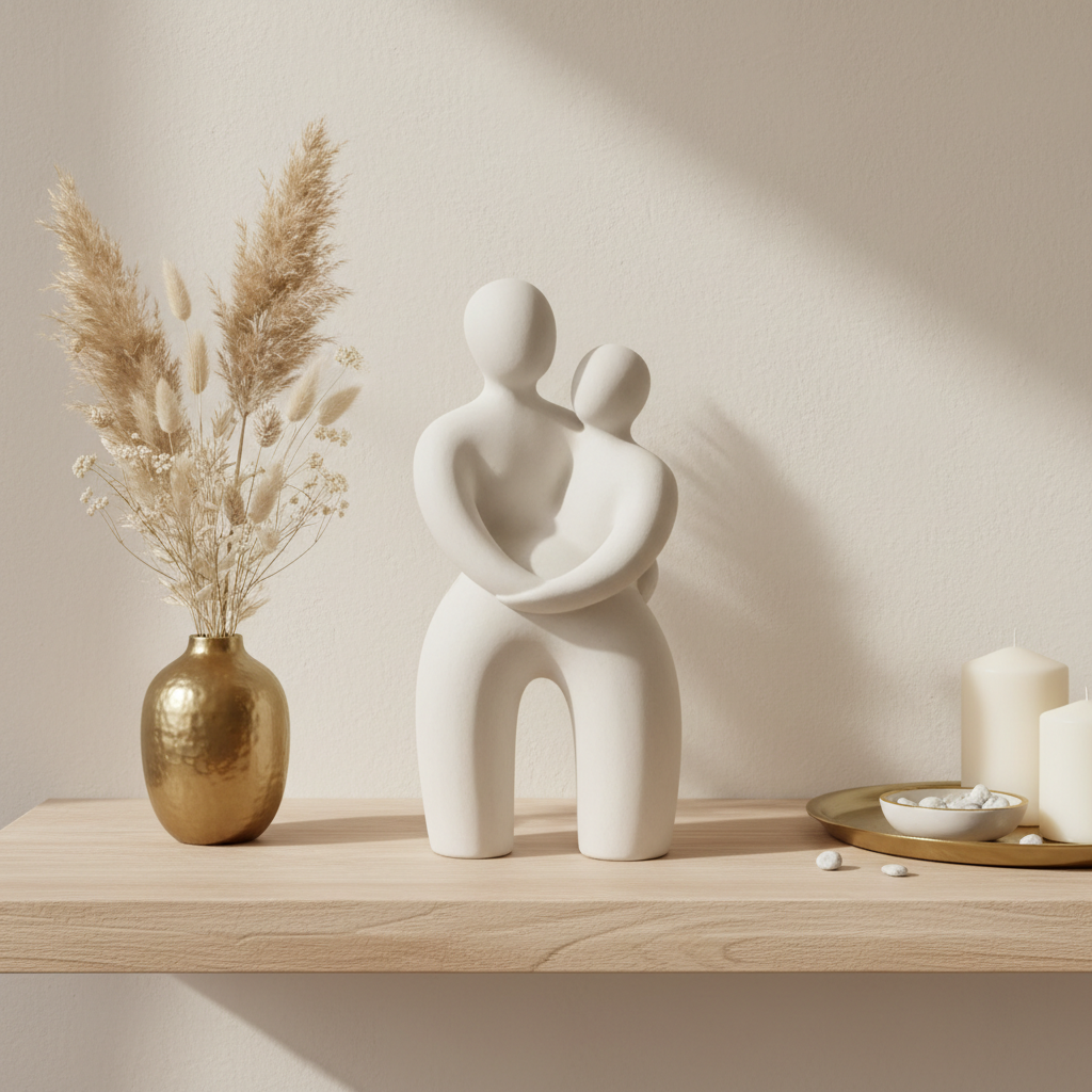 Bougeoir Céramique Couple