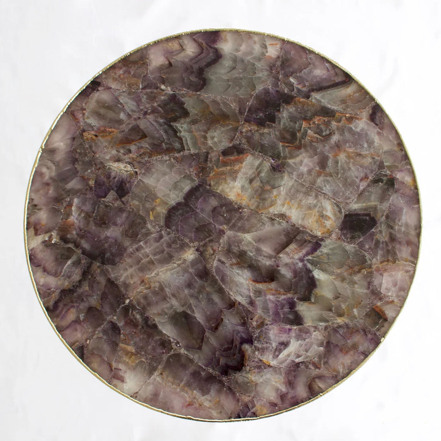 Amethyst Round Coffee/Side Table The Tangerine Store
