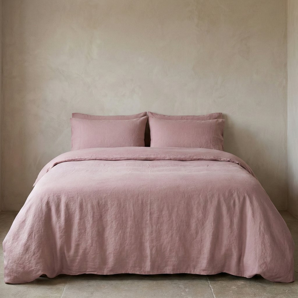 Linen Cotton Duvet Cover Sets The Tangerine Store