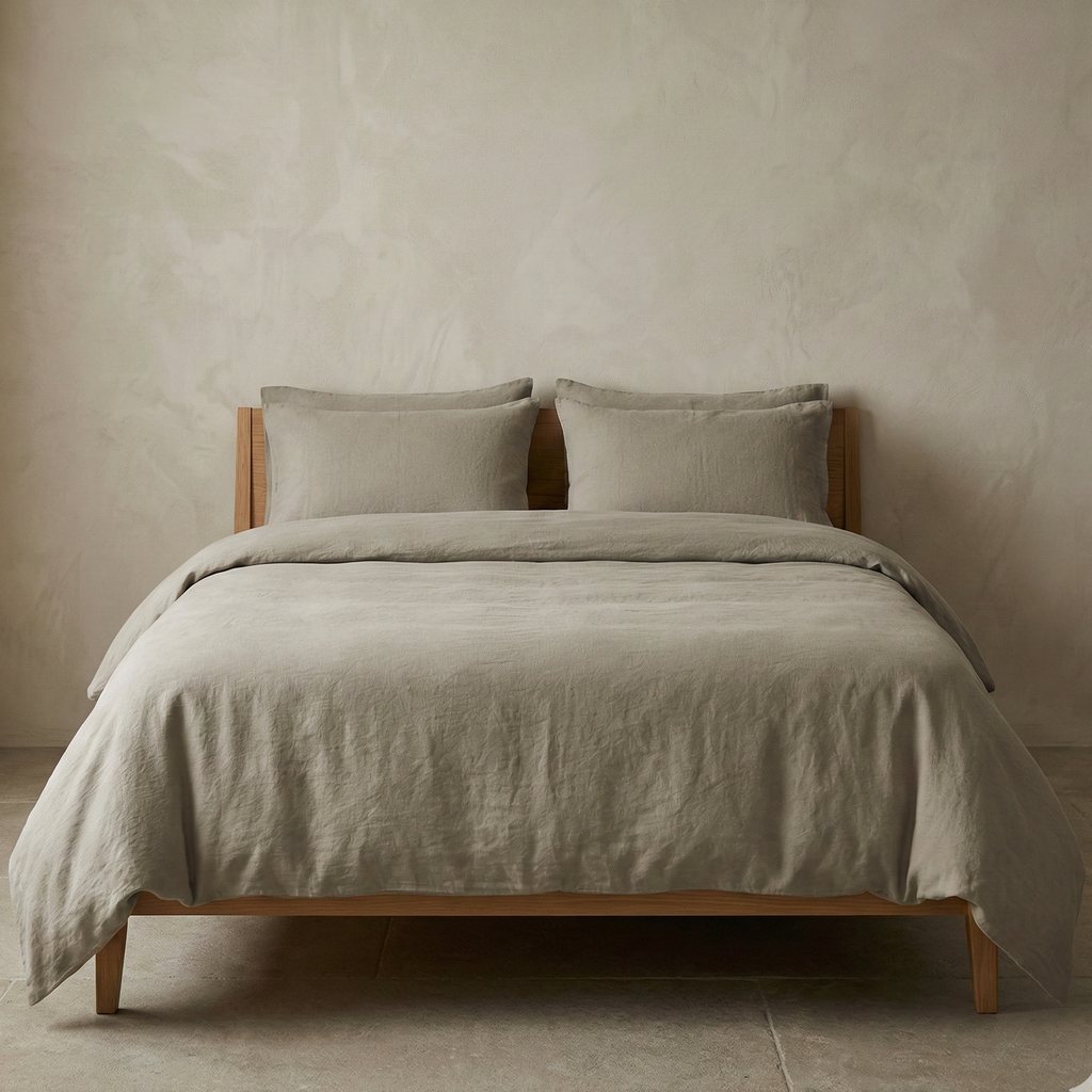 Linen Cotton Duvet Cover Sets The Tangerine Store
