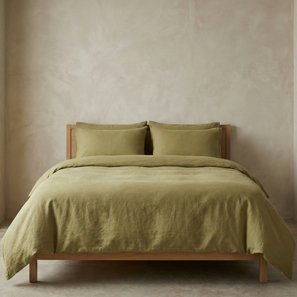 Linen Cotton Duvet Cover Sets The Tangerine Store